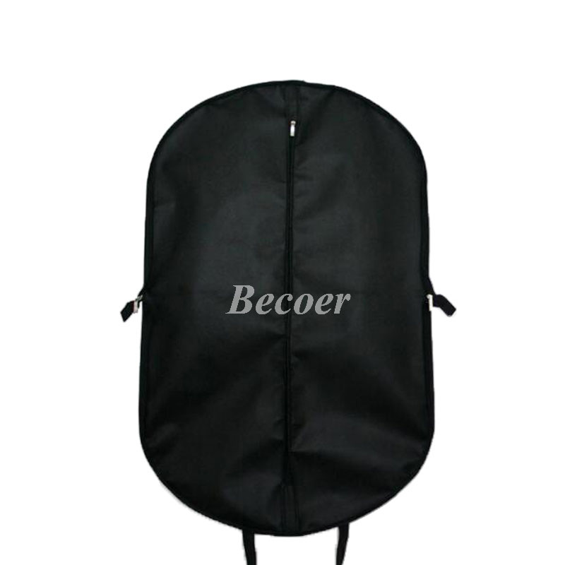 рекламный Экологичного многоразовый черный Non Woven Suit Travel Bag